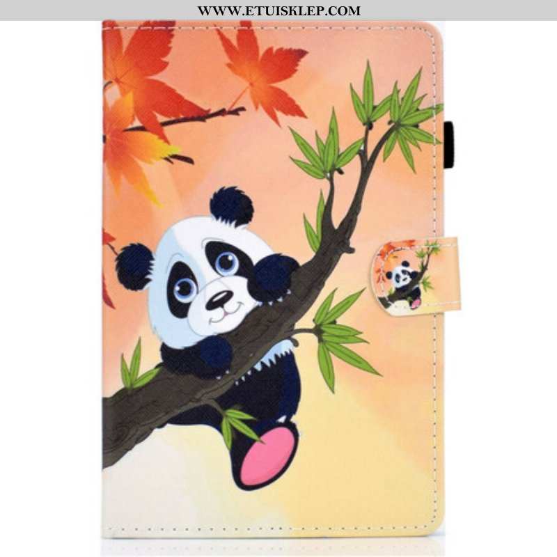 Etui Folio do Samsung Galaxy Tab S8 / Tab S7 Śliczna Panda